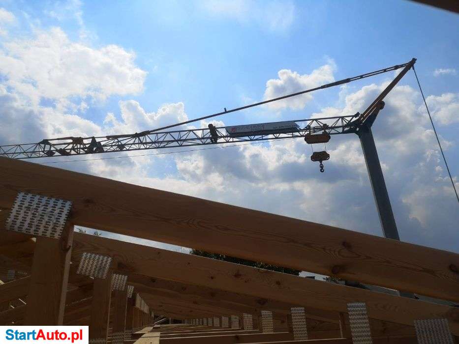 Wynajem żurawia budowlanego dolnoobrotowy