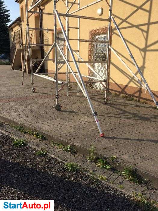 Wynajem rusztowania aluminiowego jezdnego