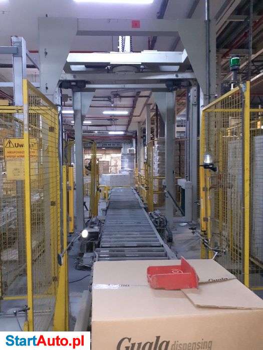 Automatyczna linia do transportu i owijarka palet GEMA Mode GLRA 300II