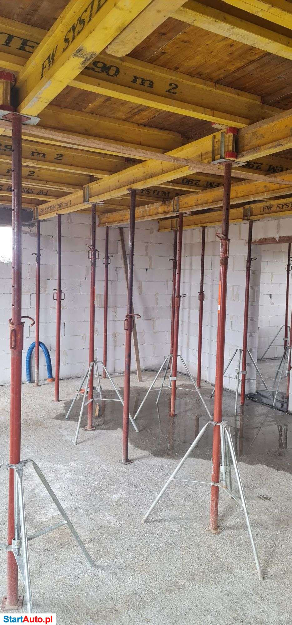 Wynajem szalunków stropowych od 60 gr. PROMOCJA TRANSPORT GRATIS