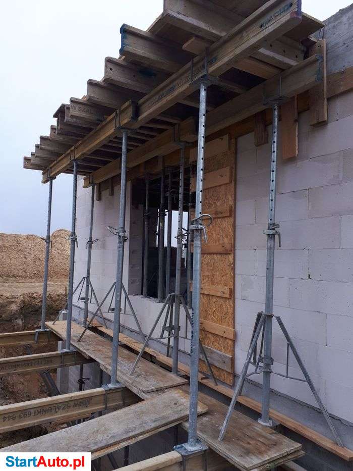 Wynajem szalunki stropowe ścienne rusztowania fasada rotax.