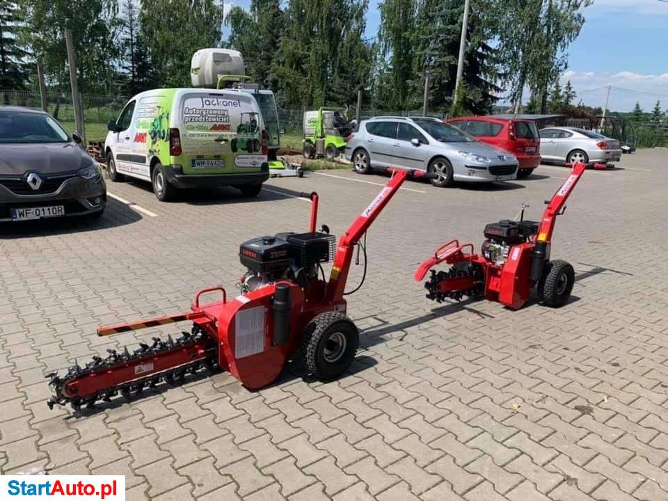 Wynajem koparki łańcuchowej