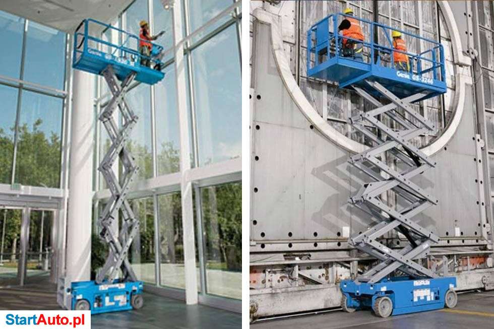 Wynajem zwyżek nożycowych, rusztowań, zwyżka Rzeszów, wynajem zwyżki