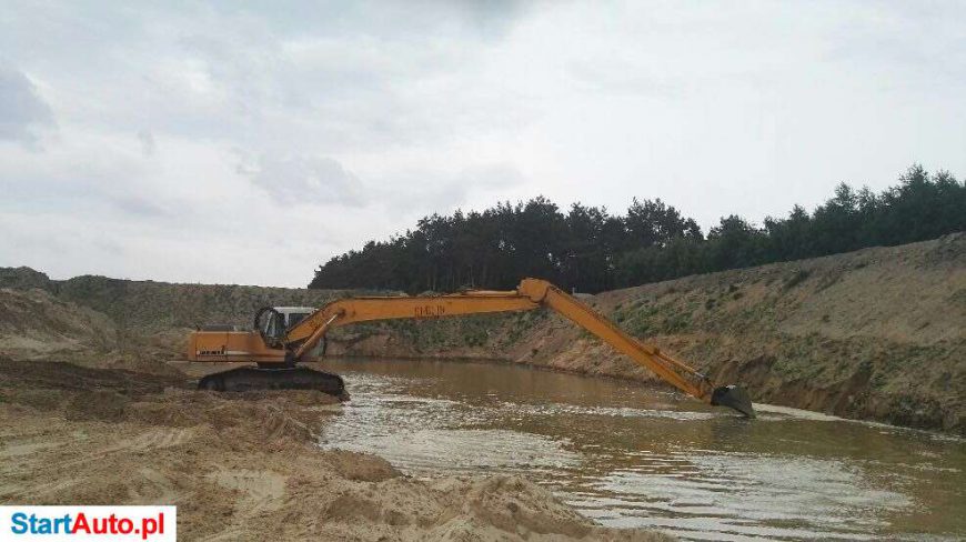 Usługi.Roboty ziemne, wynajem koparek LONG,kopanie, czyszczenie stawów
