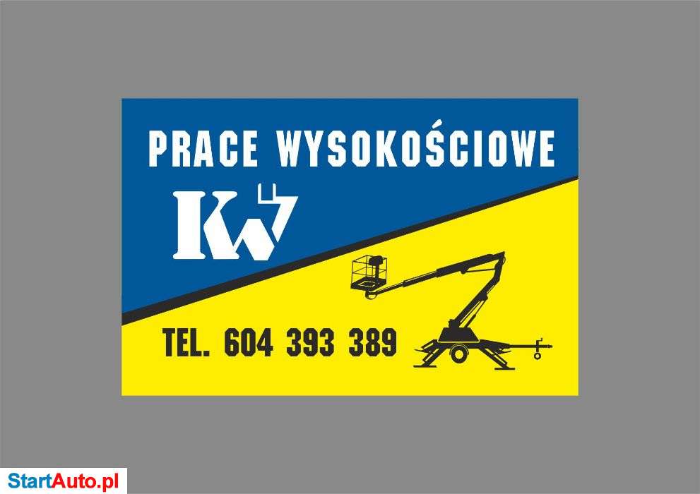 Zwyżka Mszana Dolna podnośnik koszowy wynajem