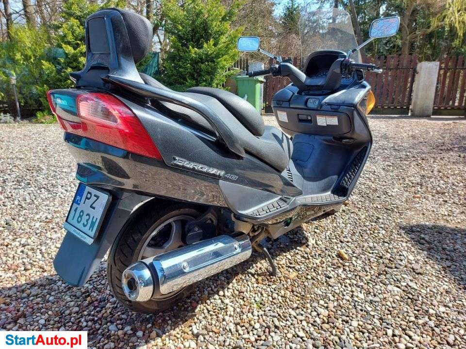 Suzuki Burgman – Kiekrz – Wielkopolskie