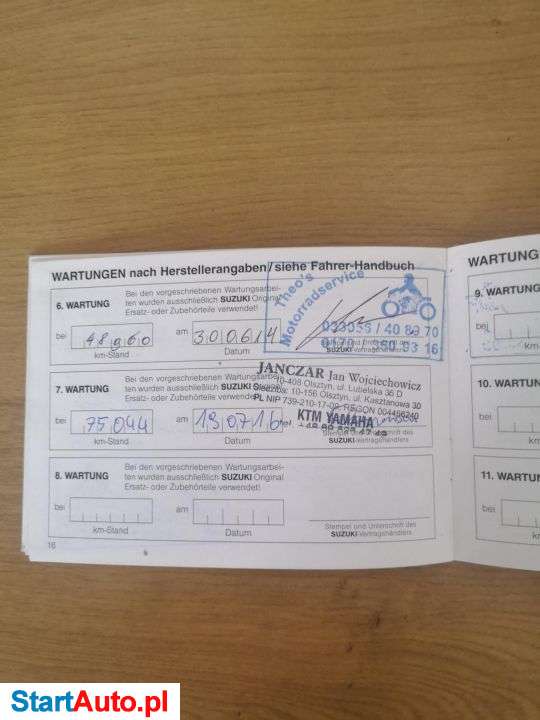 Suzuki DL – Szczytno – Warmińsko-mazurskie