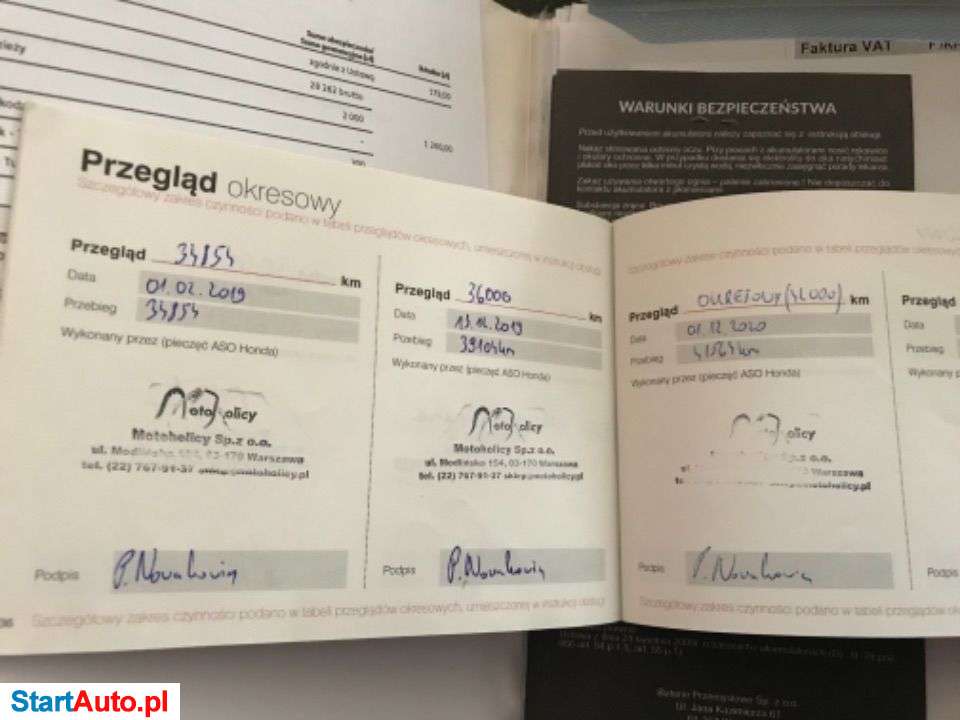 Honda VFR – Warszawa – Mazowieckie