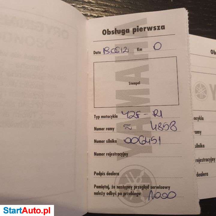 Yamaha R1 – Łódź – Łódzkie