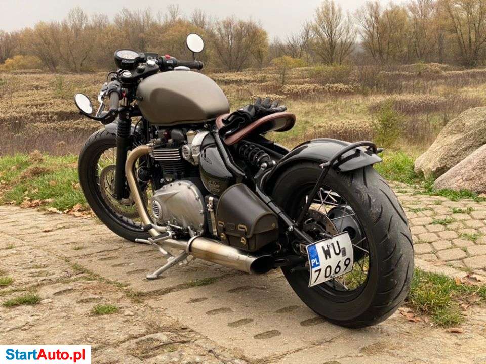 Triumph Bonneville Bobber – Warszawa – Mazowieckie