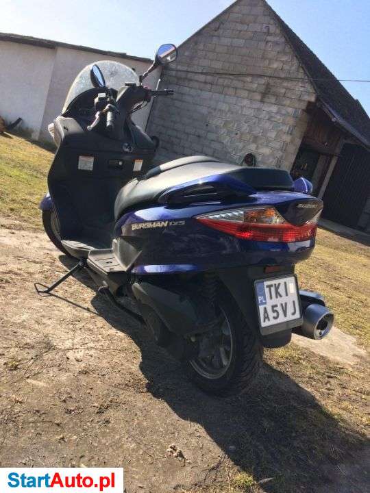 Suzuki Burgman – Szczecno – Świętokrzyskie