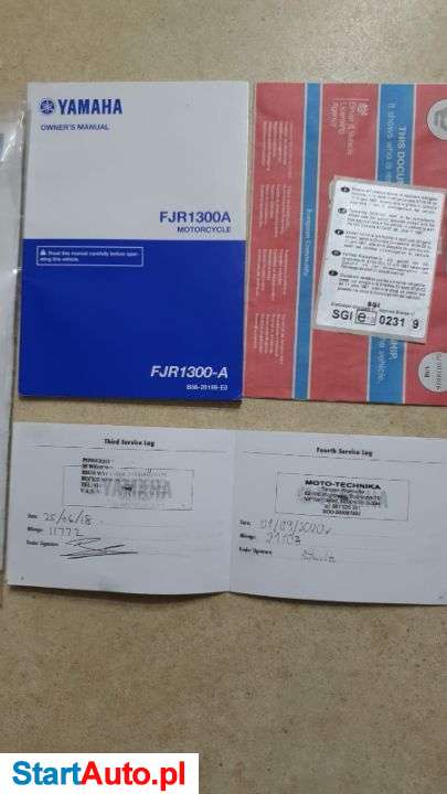 Yamaha FJR – Wągrowiec – Wielkopolskie