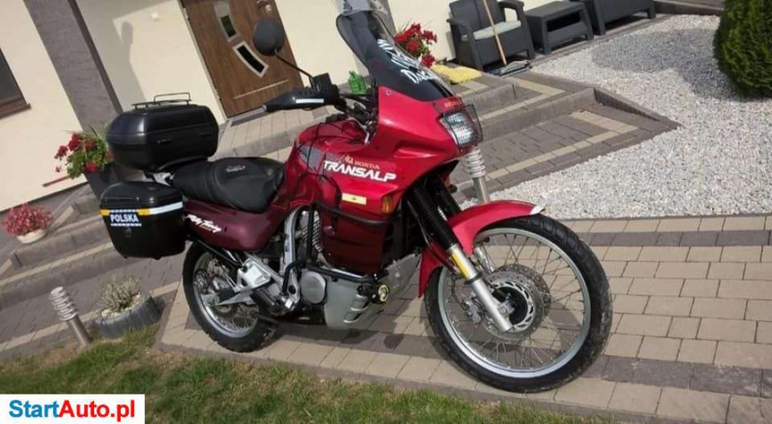 Honda Transalp – Wilczopole-Kolonia – Lubelskie