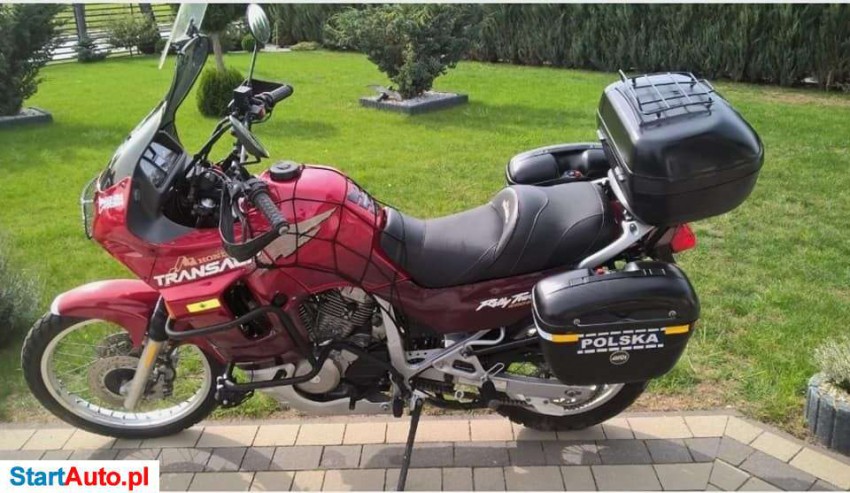 Honda Transalp – Wilczopole-Kolonia – Lubelskie