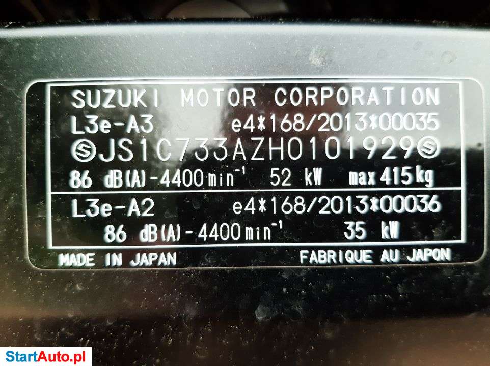 Suzuki DL – Biłgoraj – Lubelskie