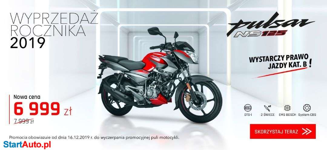 Bajaj Pulsar – Czosnów – Mazowieckie