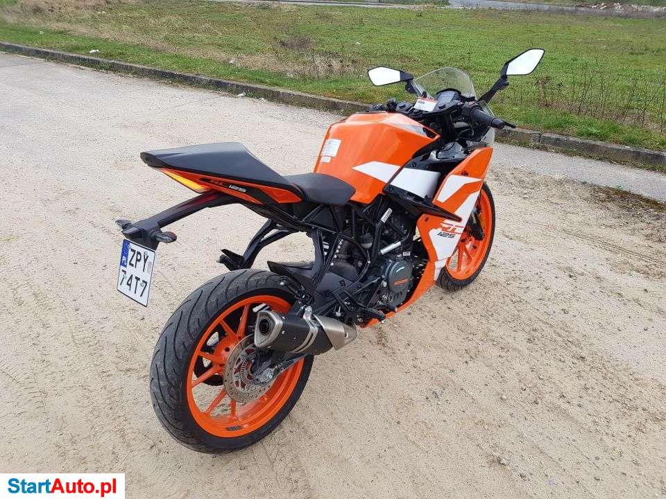 KTM RC 125 – Lipiany – Zachodniopomorskie