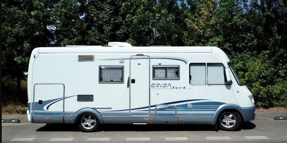 Wynajem 6-osobowego kampera Hymer -Eriba Jet GT, całoroczny