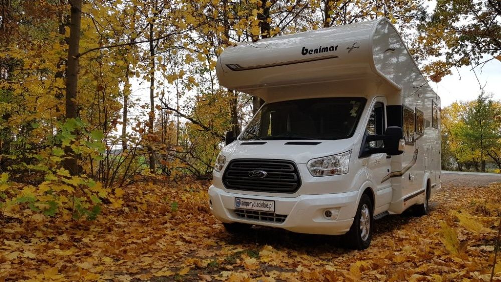 Wynajem KAMPERA, wypożyczalnia KAMPERÓW – od 382zł / dzień BENIMAR