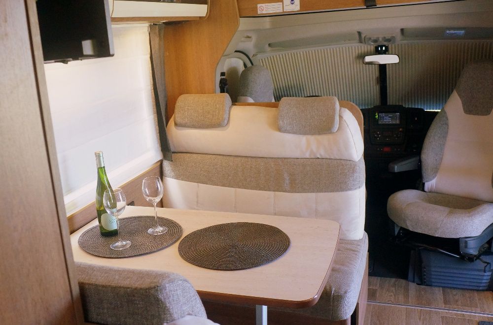 Kamper wynajem Dethleffs 6-osób bogate wyp. od 390 bez dod. opłat