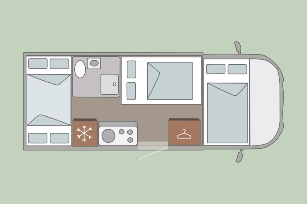 Nowy Kamper na wynajem. Warszawa i okolice.