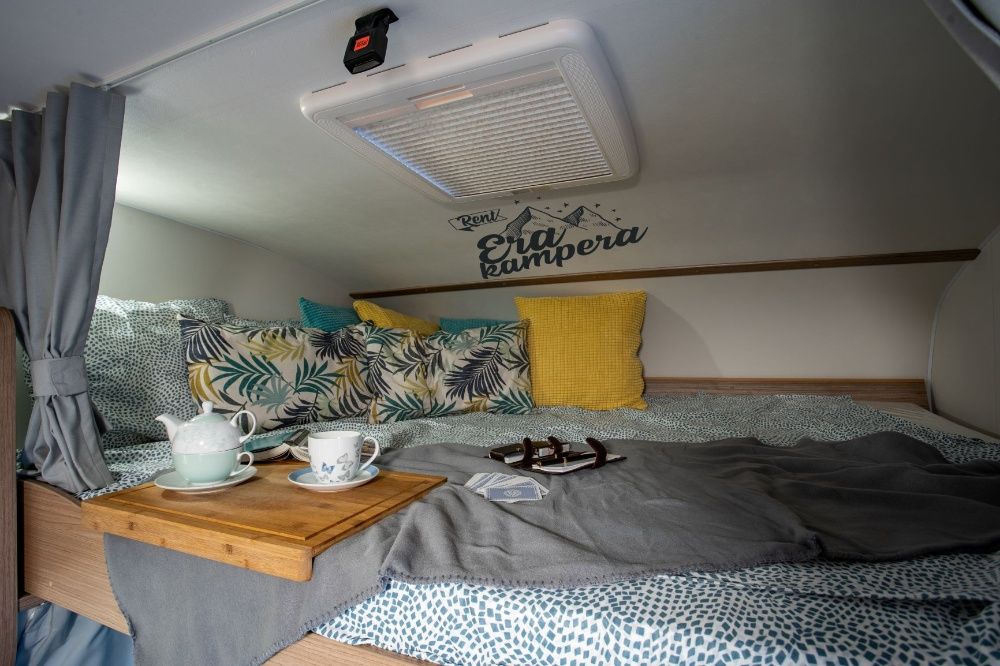 Wynajem kampera, nowy Carado, alkowa, całoroczny