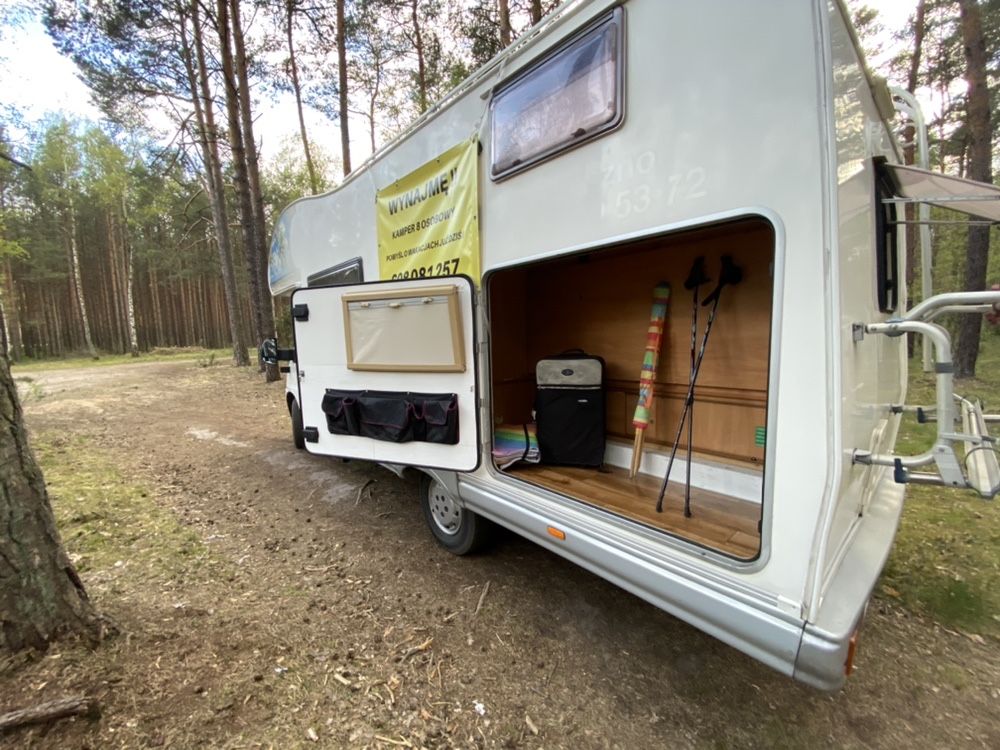 Wynajem Kamper 8 osobowy – Kwiecien juz od 320 zl/doba !
