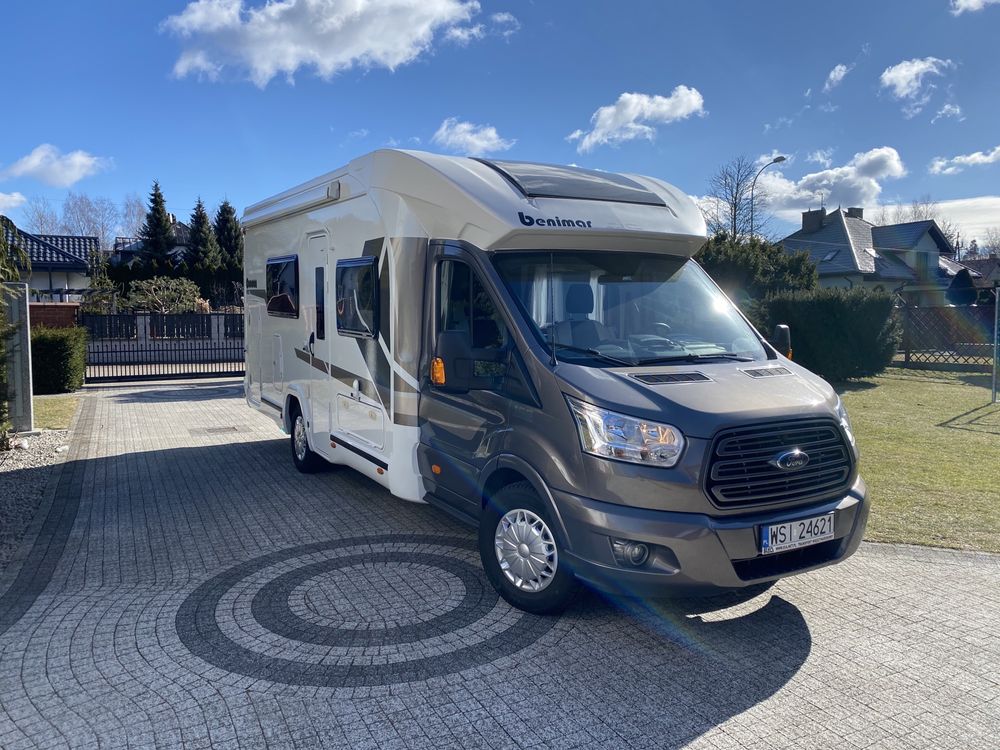 Wynajem Kamper Benimar Tessoro 485, 4 osoby, max wyposażenie