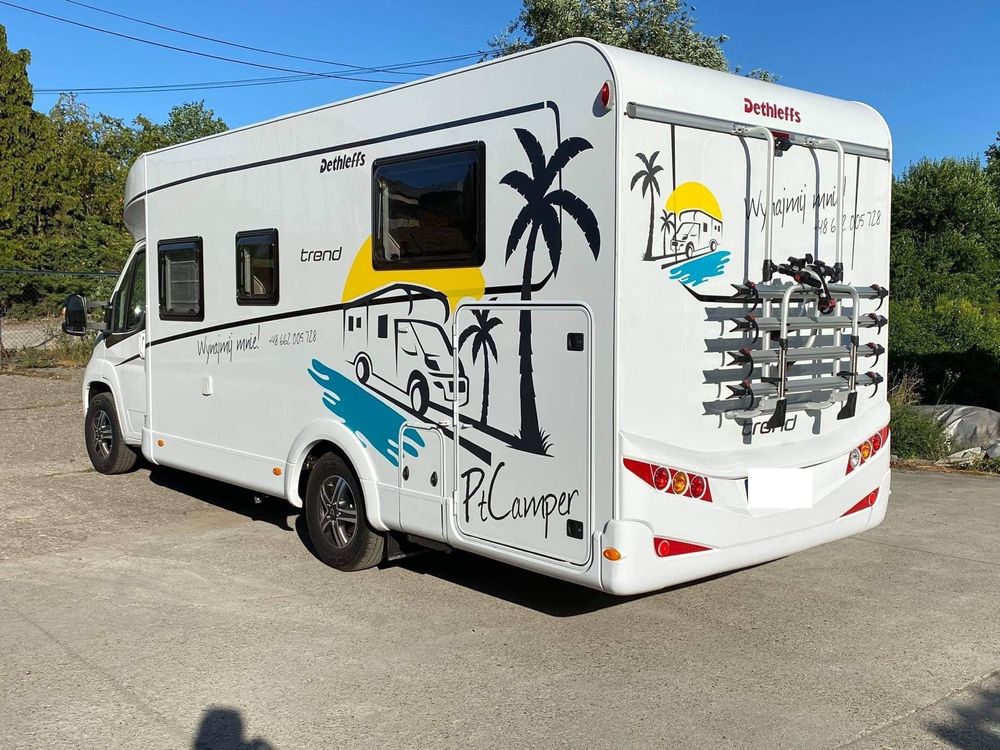 Kamper Dethleffs 5os 2020 wynajem- specjalna oferta do końca maja