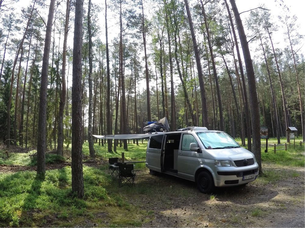 Wynajem kampera VW Transporter T5