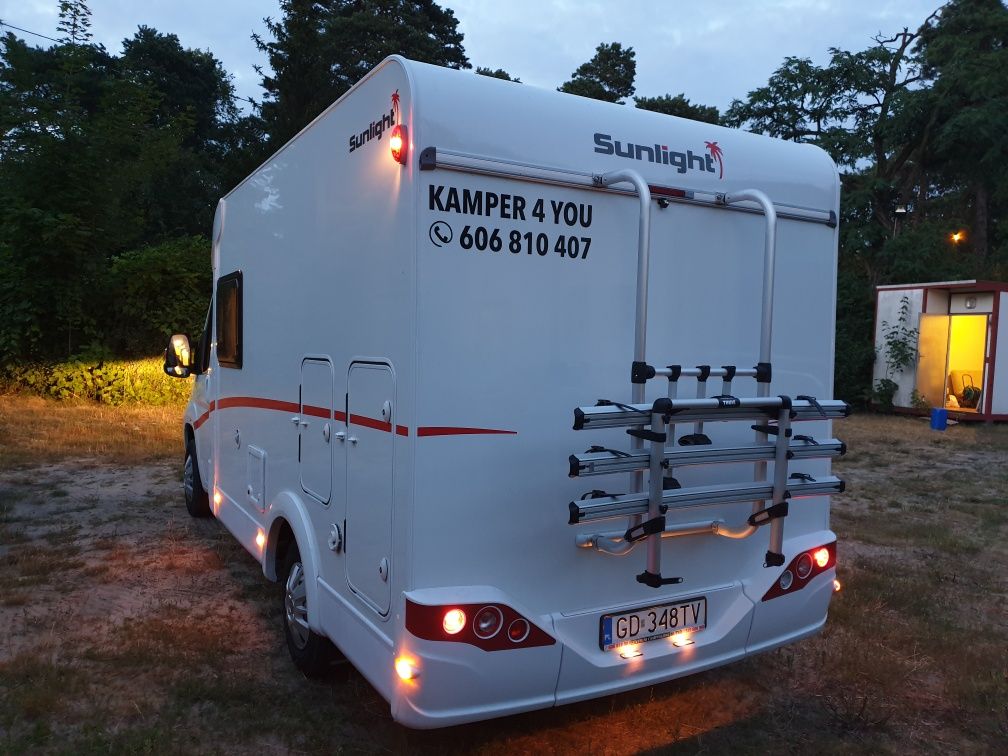 Wynajem kampera 4 osobowego z 2019r