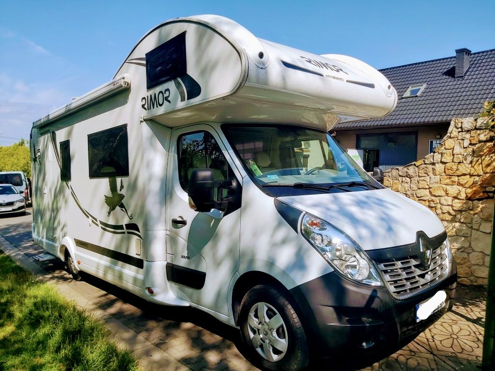 Kamper Master Rimor-7osobowy,450zl/doba, wynajem,wypożyczalnia,cam