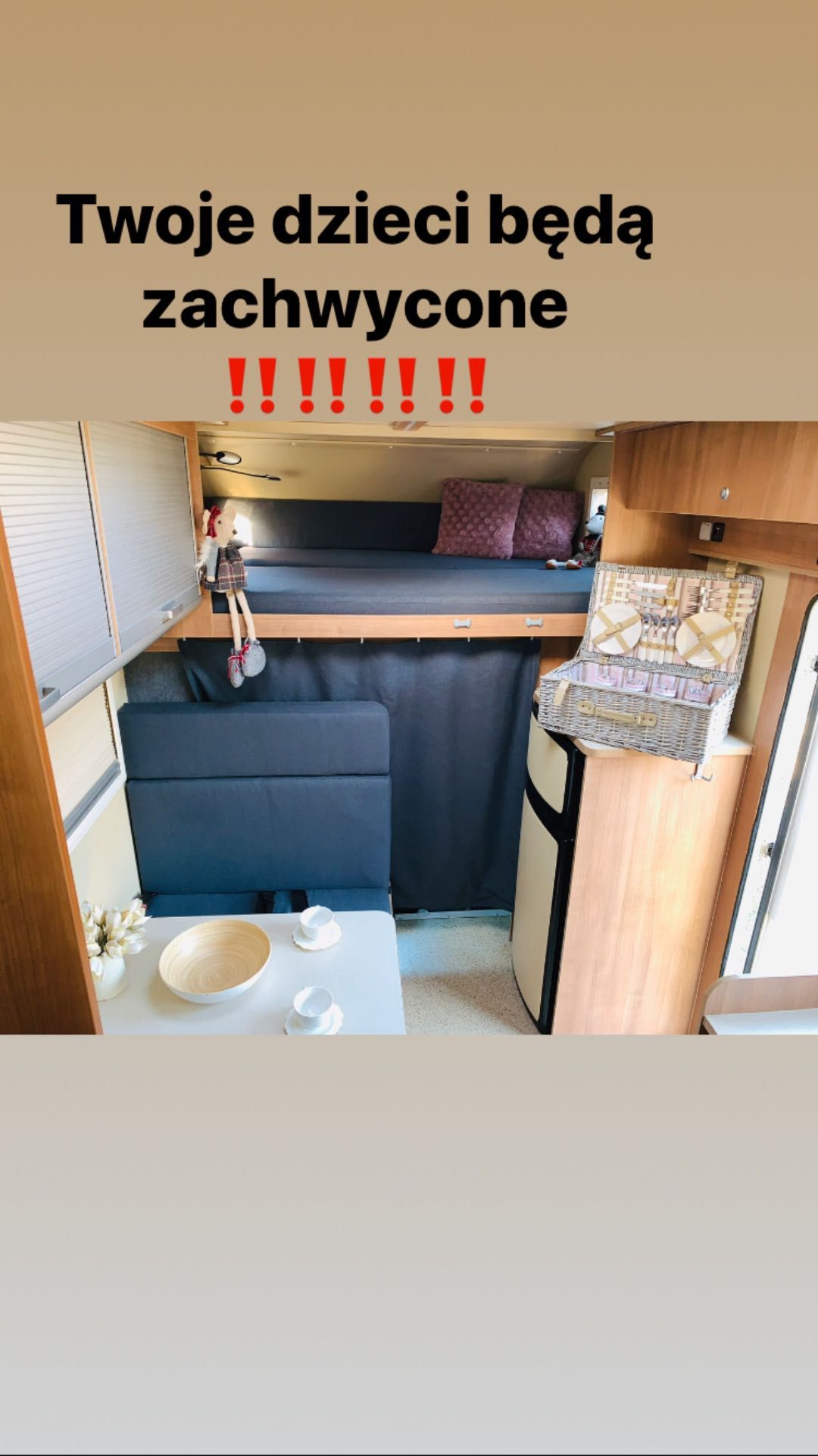 Kamper lux line Bydgoszcz wynajem