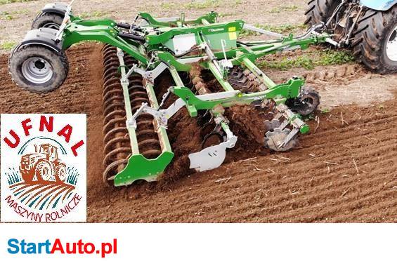 Agregat Talerzowy Hydrauliczny Megatron + Urządzenie Trakcyjne TOLMET