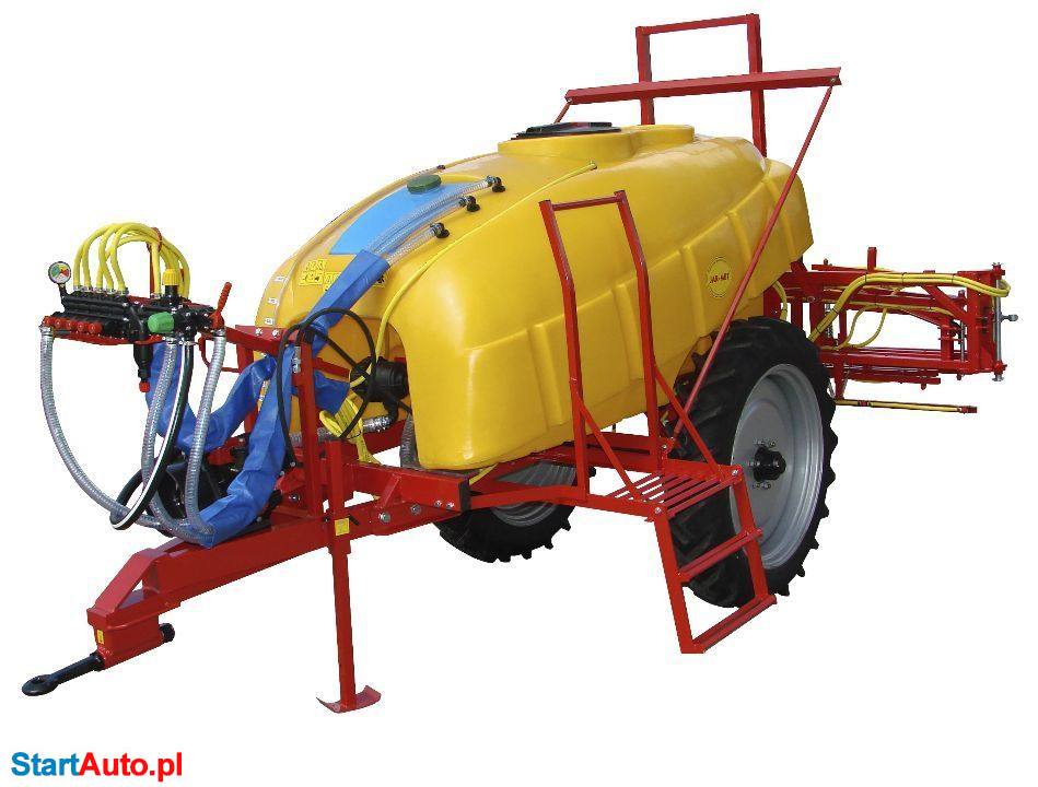 Jar-Met OPRYSKIWACZ CIĄGANY 1200l 1500l Belka 12m 15m Brandi Promar