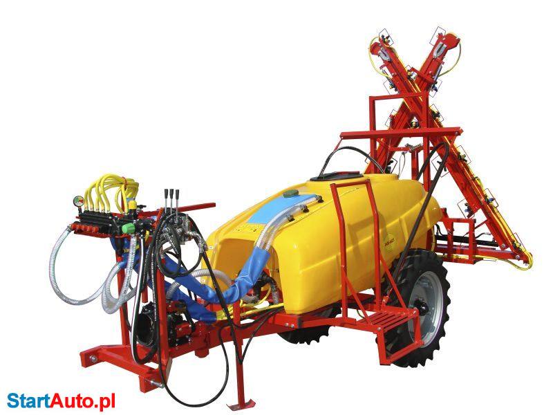 Jar-Met OPRYSKIWACZ CIĄGANY 1200l 1500l Belka 12m 15m Brandi Promar