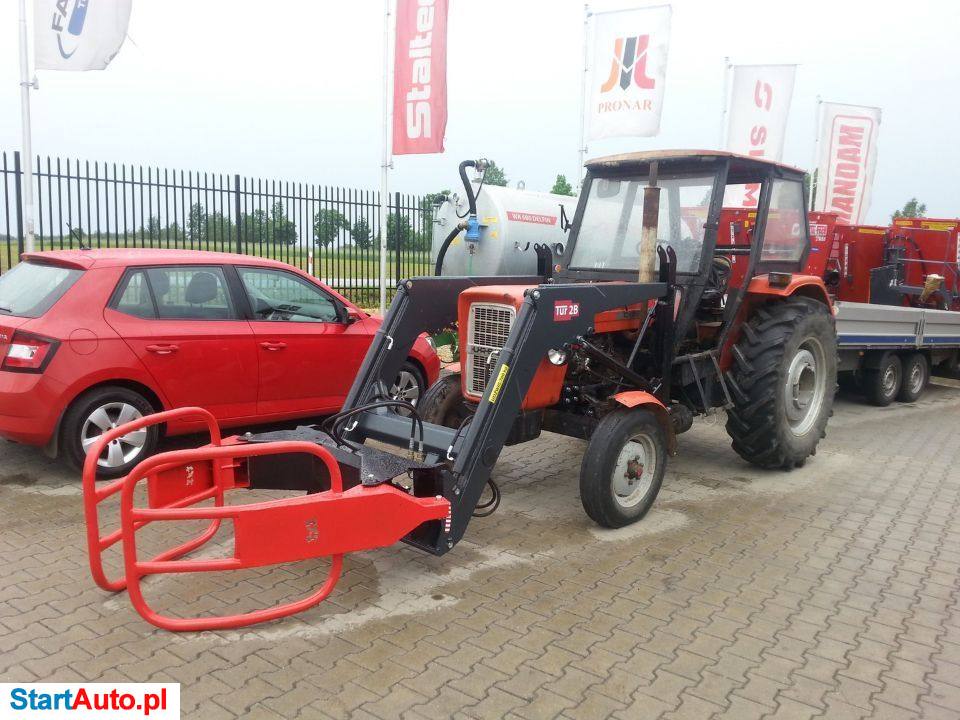 Ładowacz Czołowy WOL-MET TUR 2b 3-Sekcyjny Euroramka Udźwig 700kg Do T25, URSUS C-330 C360 ZETOR MF