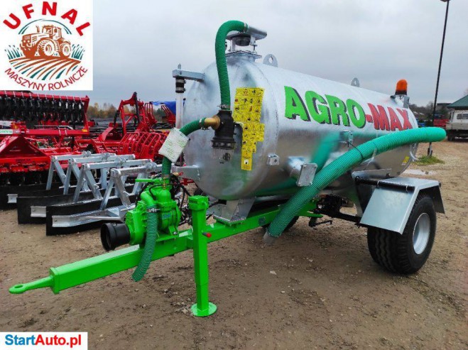 Wóz Asenizacyjny 3000l Beczkowóz Agro-Max