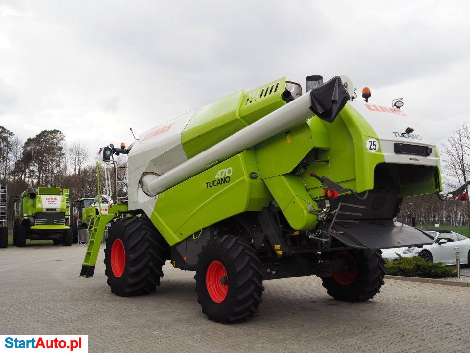 Claas Tucano 470 + V660