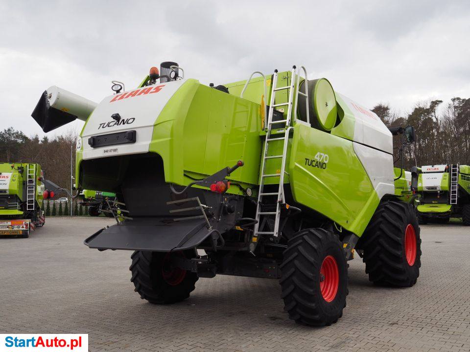 Claas Tucano 470 + V660
