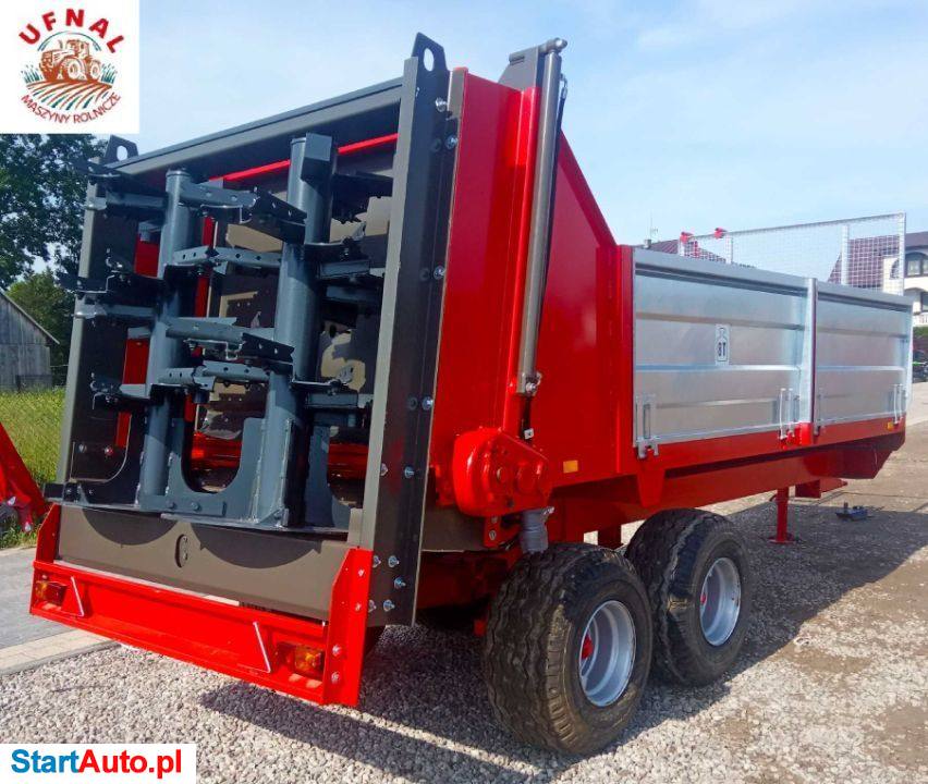 Rozrzutnik Obornika 8T Wałki Pionowe Ocynk