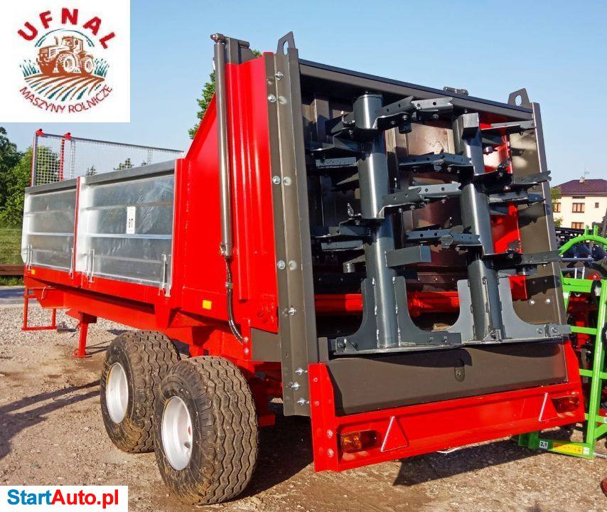 Rozrzutnik Obornika 8T Wałki Pionowe Ocynk