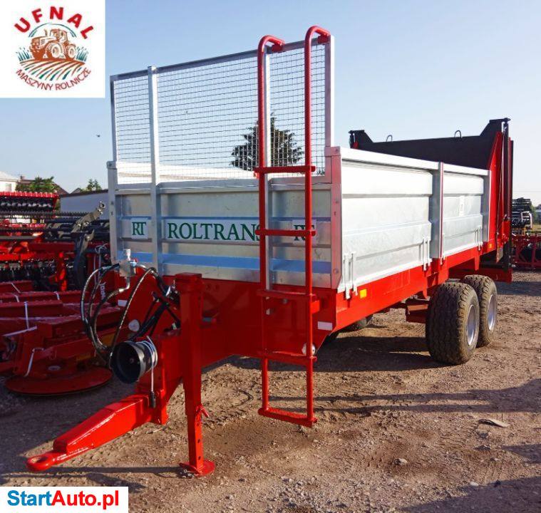 Rozrzutnik Obornika 8T Wałki Pionowe Ocynk