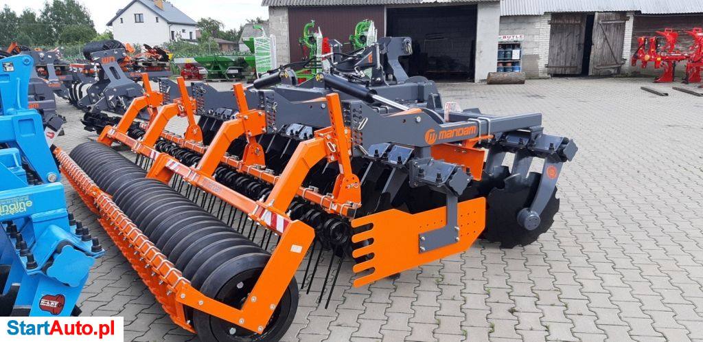 MANDAM GAL-C Brona Talerzowa Hydraulicznie Składana 4,0m 4,5m 5,0m 6,0m GAL-K TAL-C