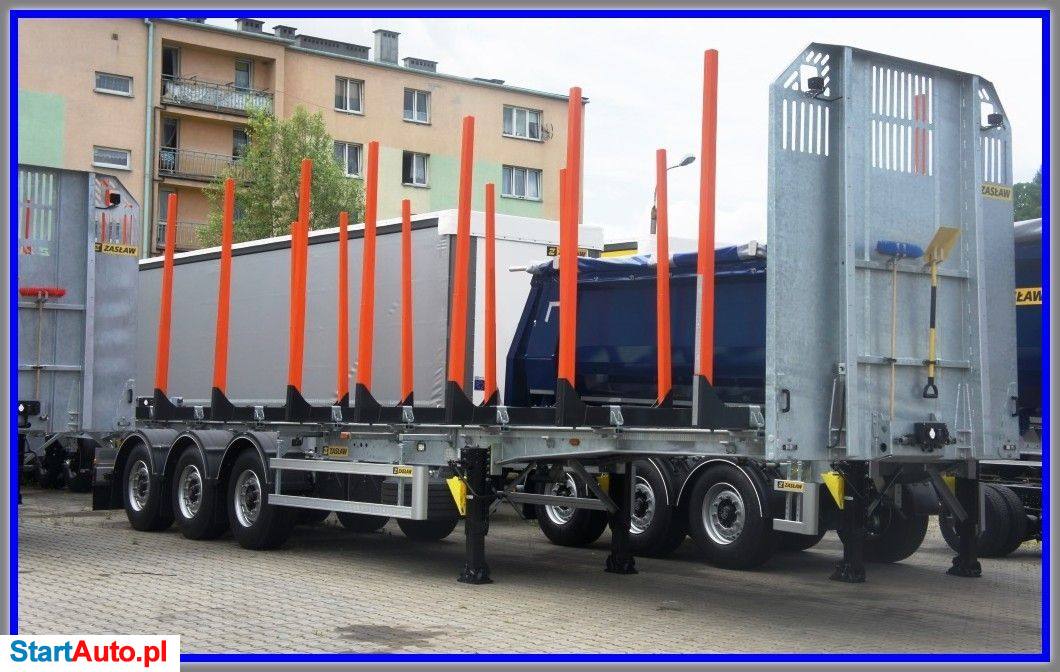4.600 KG !! Naczepa Dłużycowa 13.00 M / Do Drewna – NAJLŻEJSZA !!!