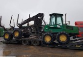 TIMBERJACK 1110D// 2003 ROK// FORWARDER// HARVESTER// ZAMIANA