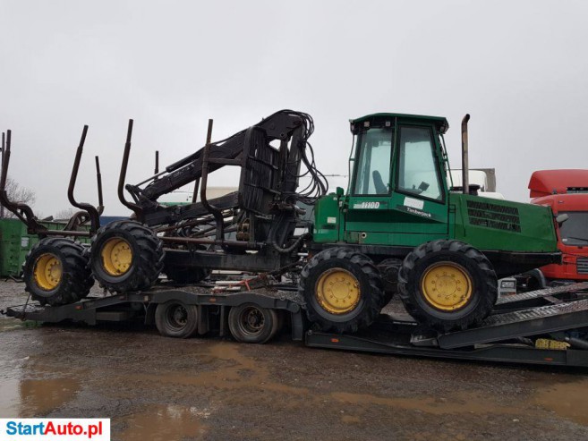 TIMBERJACK 1110D// 2003 ROK// FORWARDER// HARVESTER// ZAMIANA