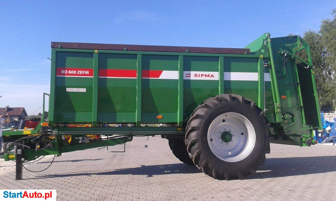 Sipma Rozrzutnikobornika RO600 ZEFIR 6 Ton Tajfun 8ton