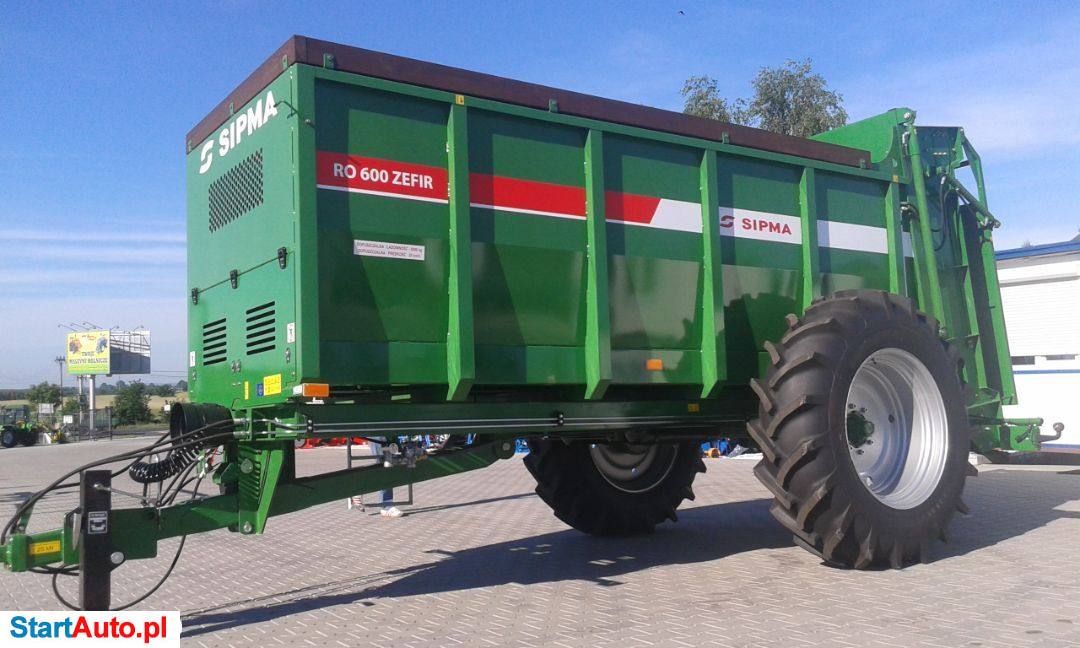 Sipma Rozrzutnikobornika RO600 ZEFIR 6 Ton Tajfun 8ton