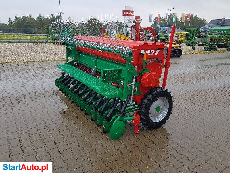 Agro-Masz Siewnik Zbożowy 2.5m 2.7m 3m 3.5m 4m